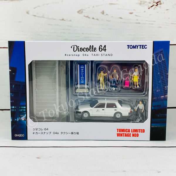 Tomytec Limited Vintage Neo 1/64 Diocolle 64 #Car Snap 04a Taxi Stand 4543736312345