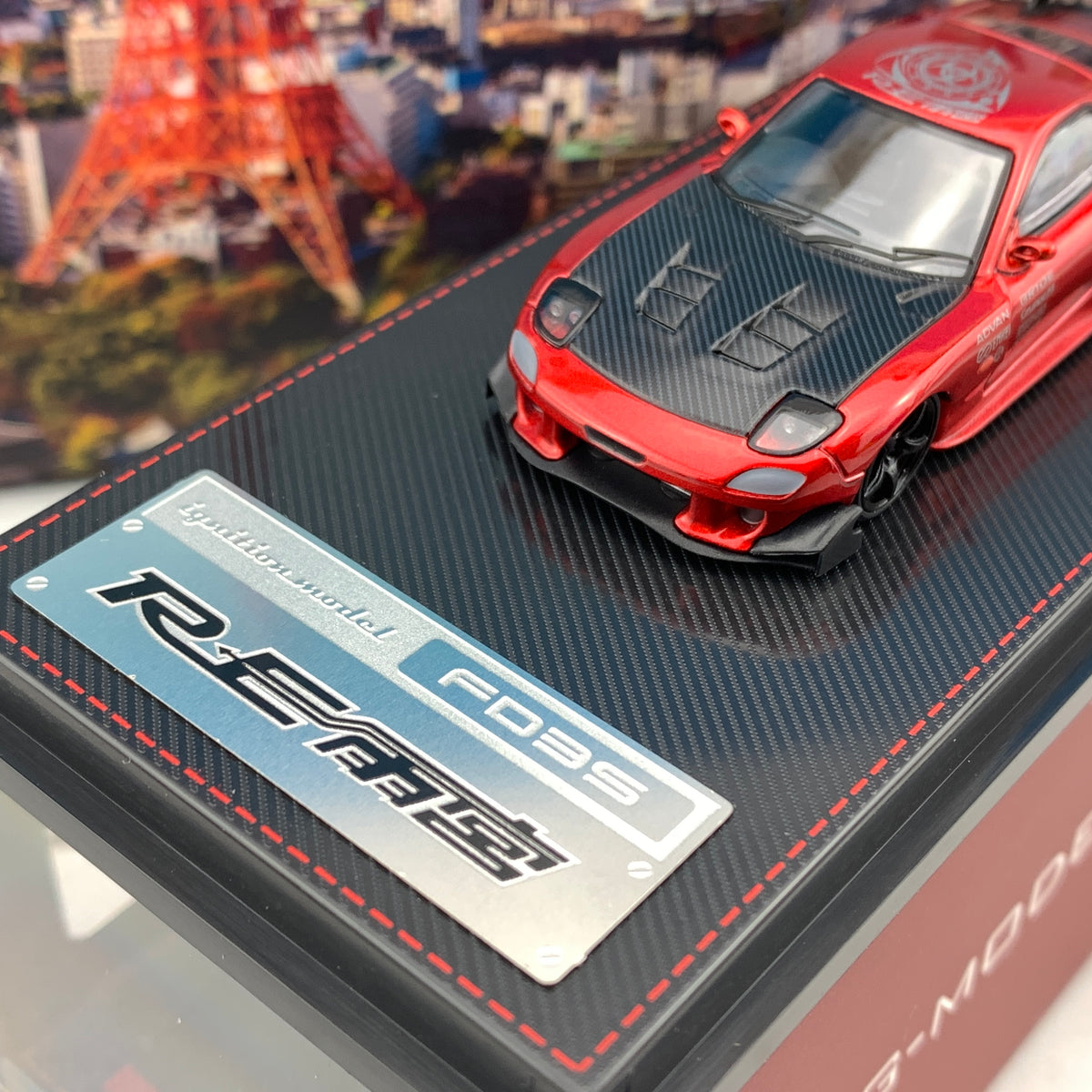 Ignition Model 1/64 Mazda RX7 FD3S RE Amemiya Red Metallic IG2063