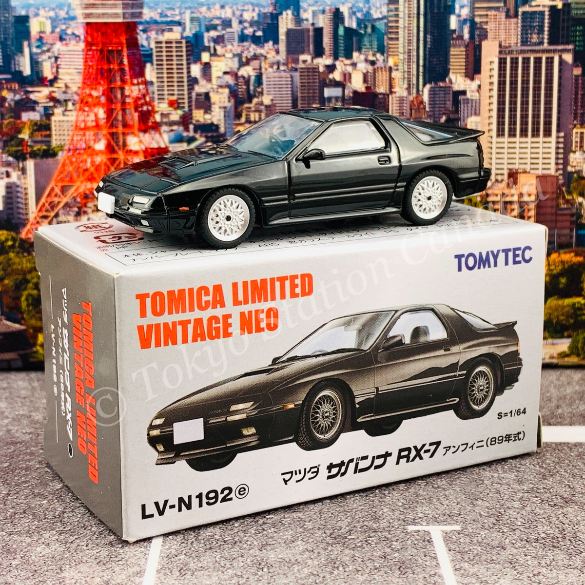 ミニカー tomica MAZDA SAVANNA GT ミニカーショップ ケンボックス トミカ 黒箱☆80☆マツダ