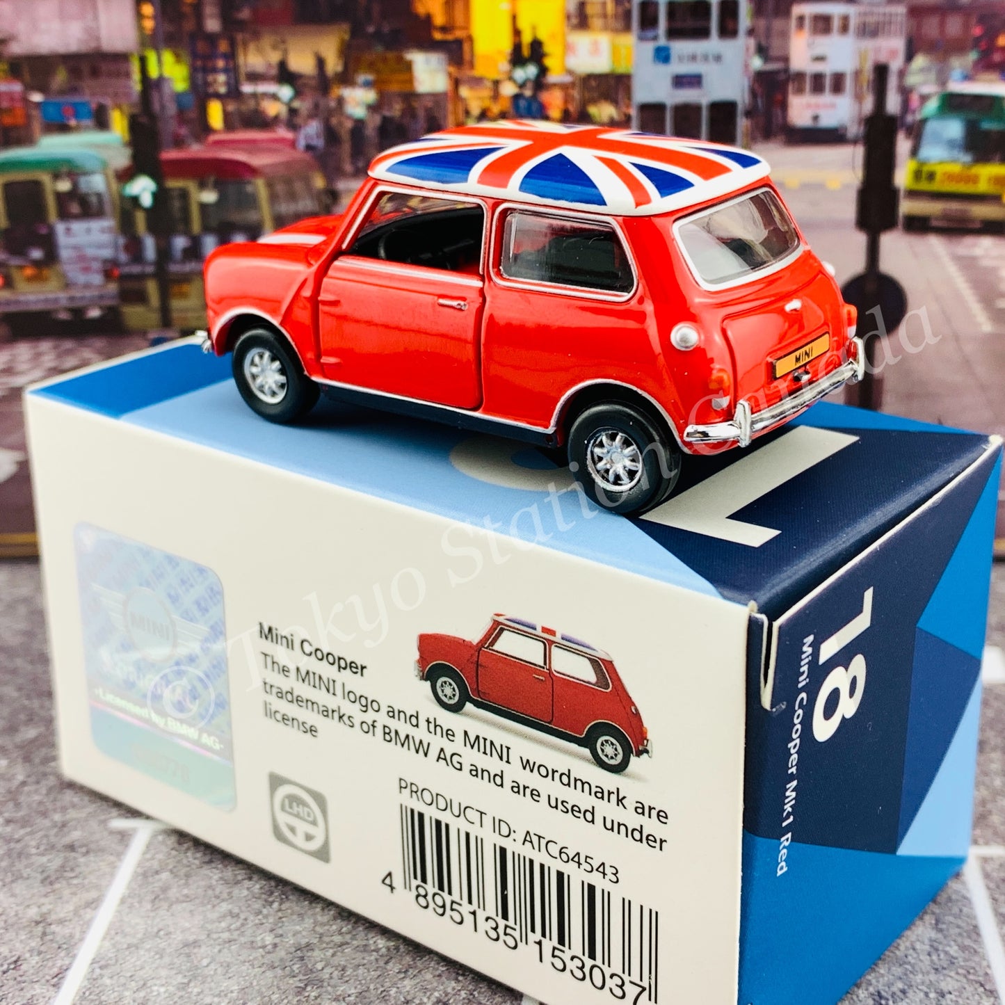 TINY 微影 TW18 Mini Cooper Mk1 RED Taiwan LHD ATC64543