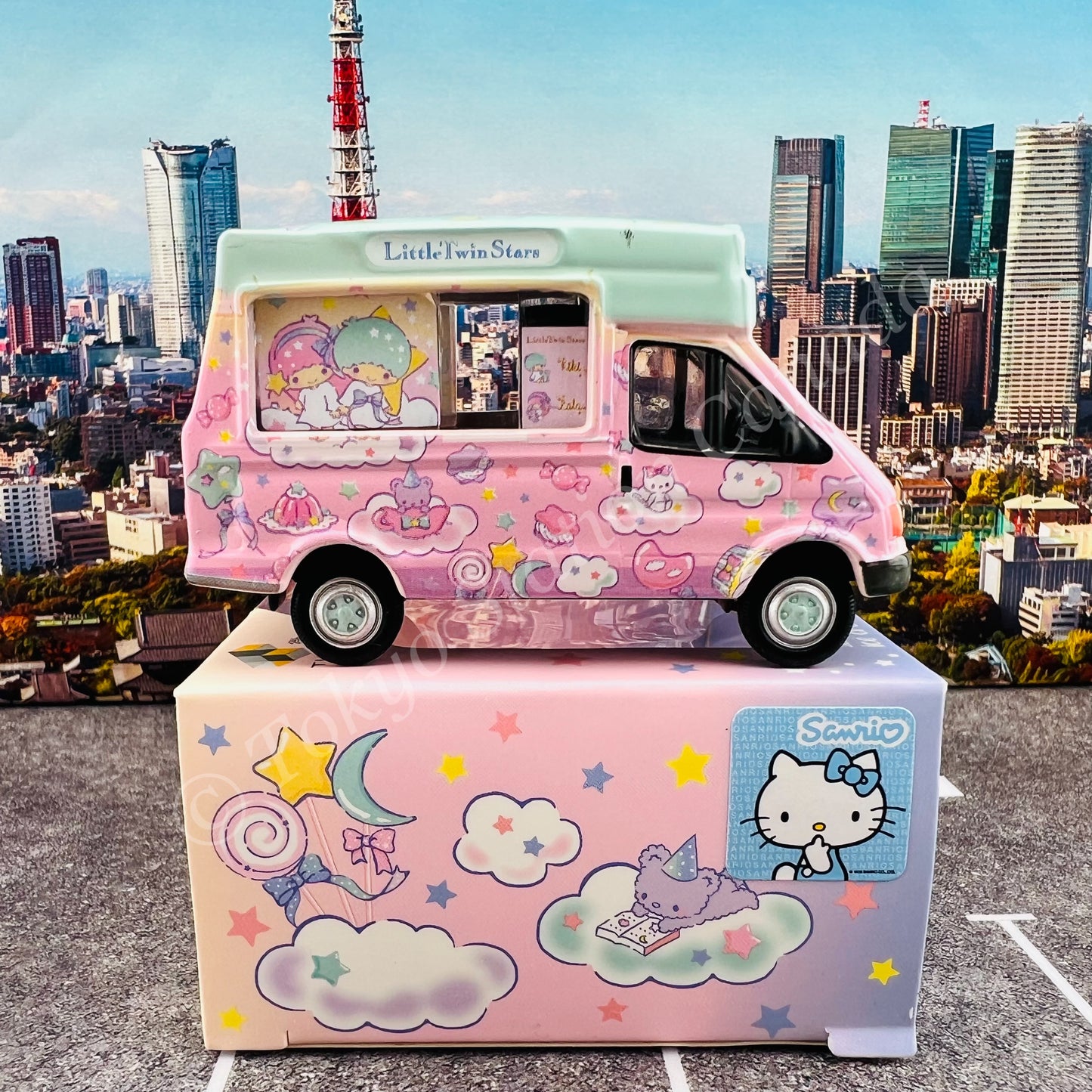 TINY 微影 Little Twin Stars Ice Cream Van (Sanrio x Alice) ATC65302