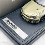 Ignition Model 1/43 Nissan Skyline GTR Mine's R34 Millennium Jade IG1813
