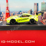 Ignition Model 1/64 PANDEM Supra (A90) Yellow Green IG2337