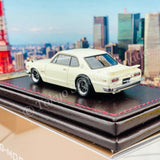 Ignition Model 1/64 HIGH-END RESIN MODEL Nissan Skyline 2000 GT-R (KPGC10) White IG2303