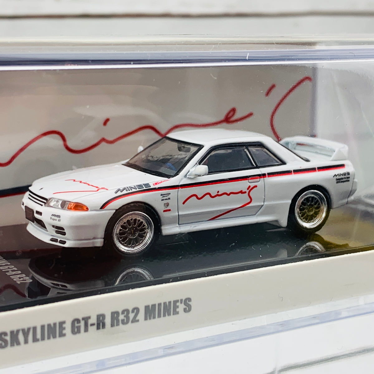 イノモデルズ1/64 Nissan Skyline R32 MINES GT-R イノモデルズ1/64 Nissan Skyline R32 MINES GT-R 1:64 Mine's