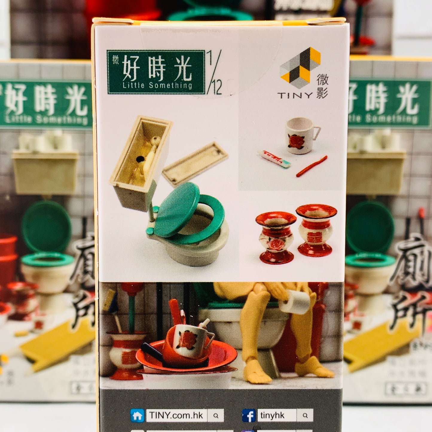 TINY 微影 1/12 Little Something Toilet Collection Complete set of 6 廁所系列 全6款LST003