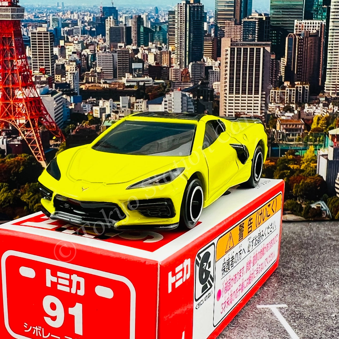 TOMICA 91 Chevrolet Corvette