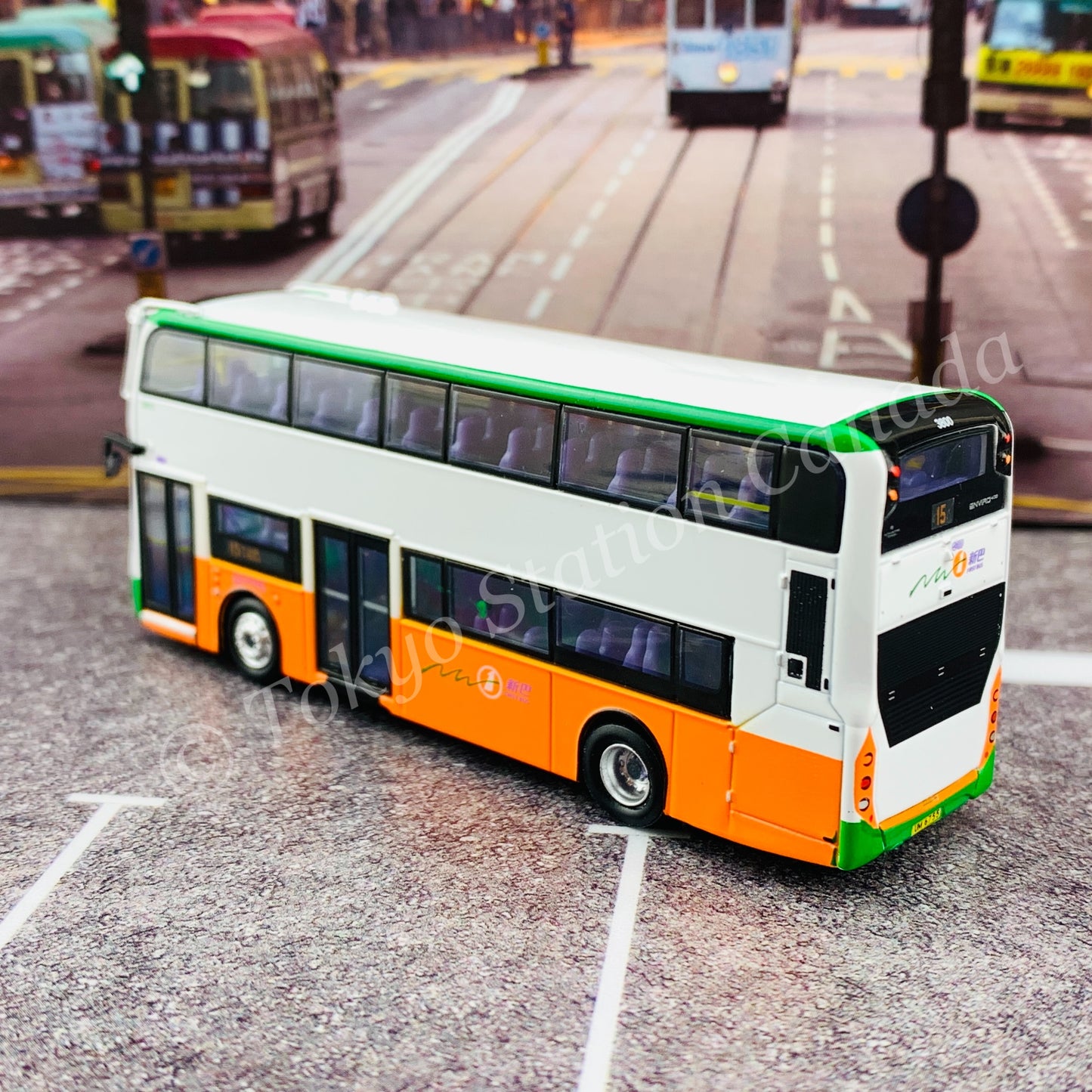 Model 1 1/120 新巴 First Bus ADL Enviro400 Facelift 3800 UM6755 @ The Peak 山頂 15 #S33633