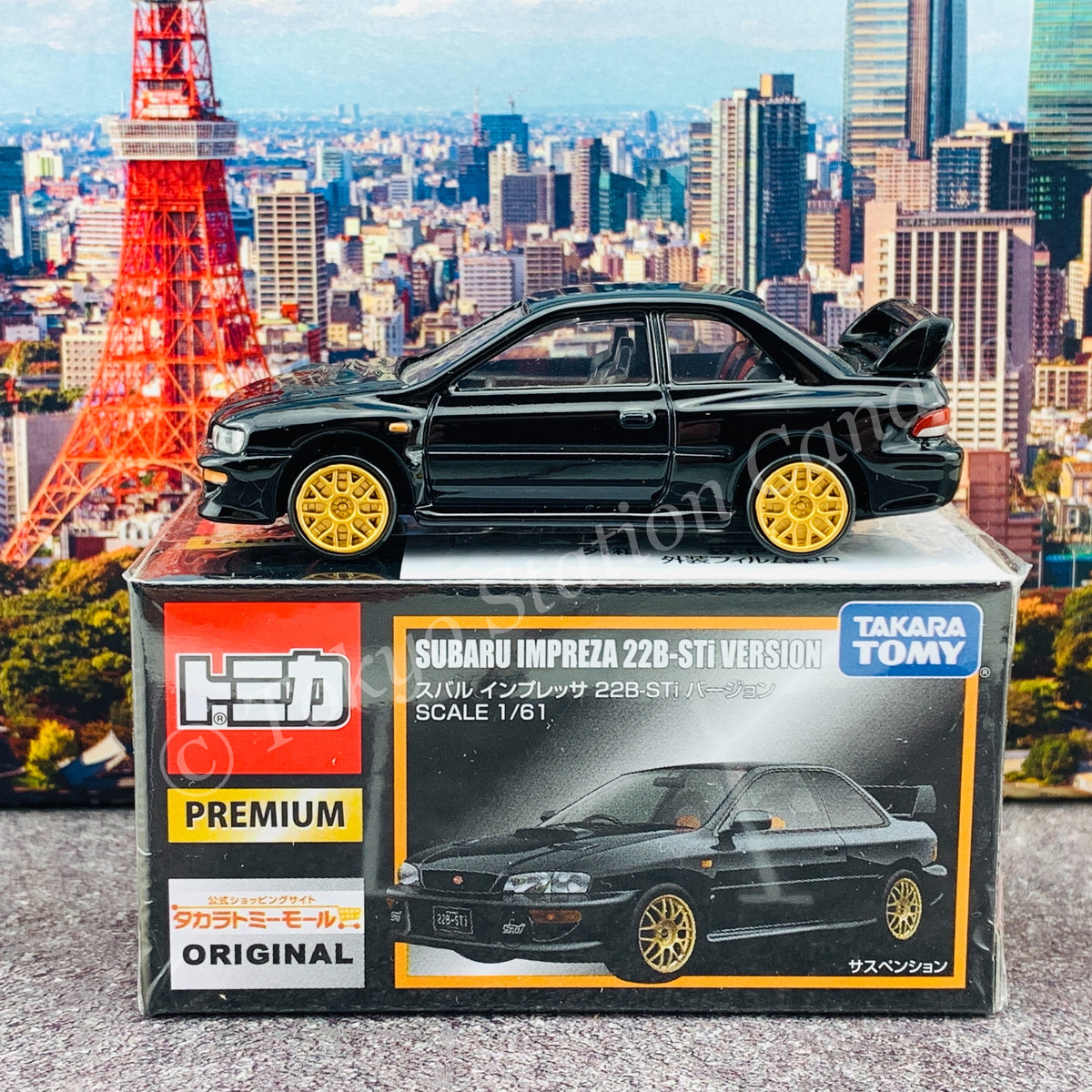 TAKARA TOMY MALL ORIGINAL Tomica Premium SUBARU IMPREZA 22B STi Version 4904810879367