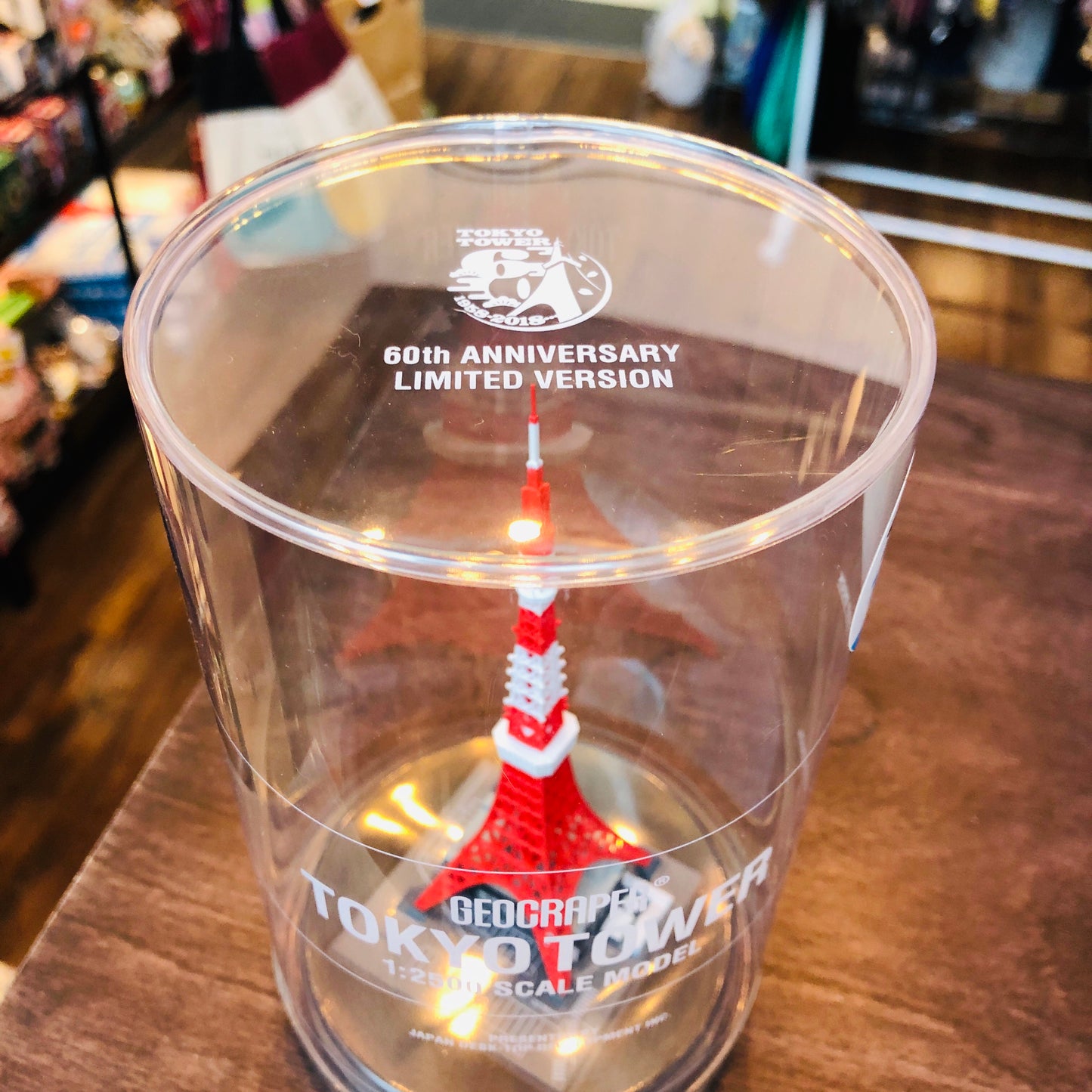 GEOCRAPER® Tokyo Tower 1:2500 Scale Model 60th Anniversary Limited Version