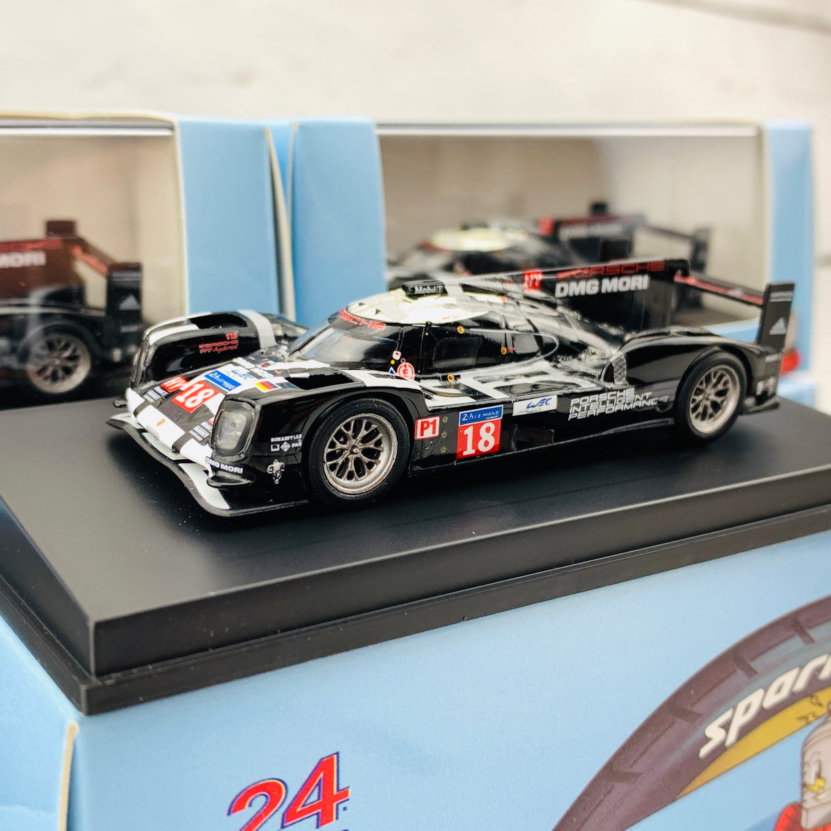 【sparky】Porsche 919 #19winner #18 LM2015 Unboxing - 1:18 Scale Spark Porsche 919 Hybrid Turbo #19