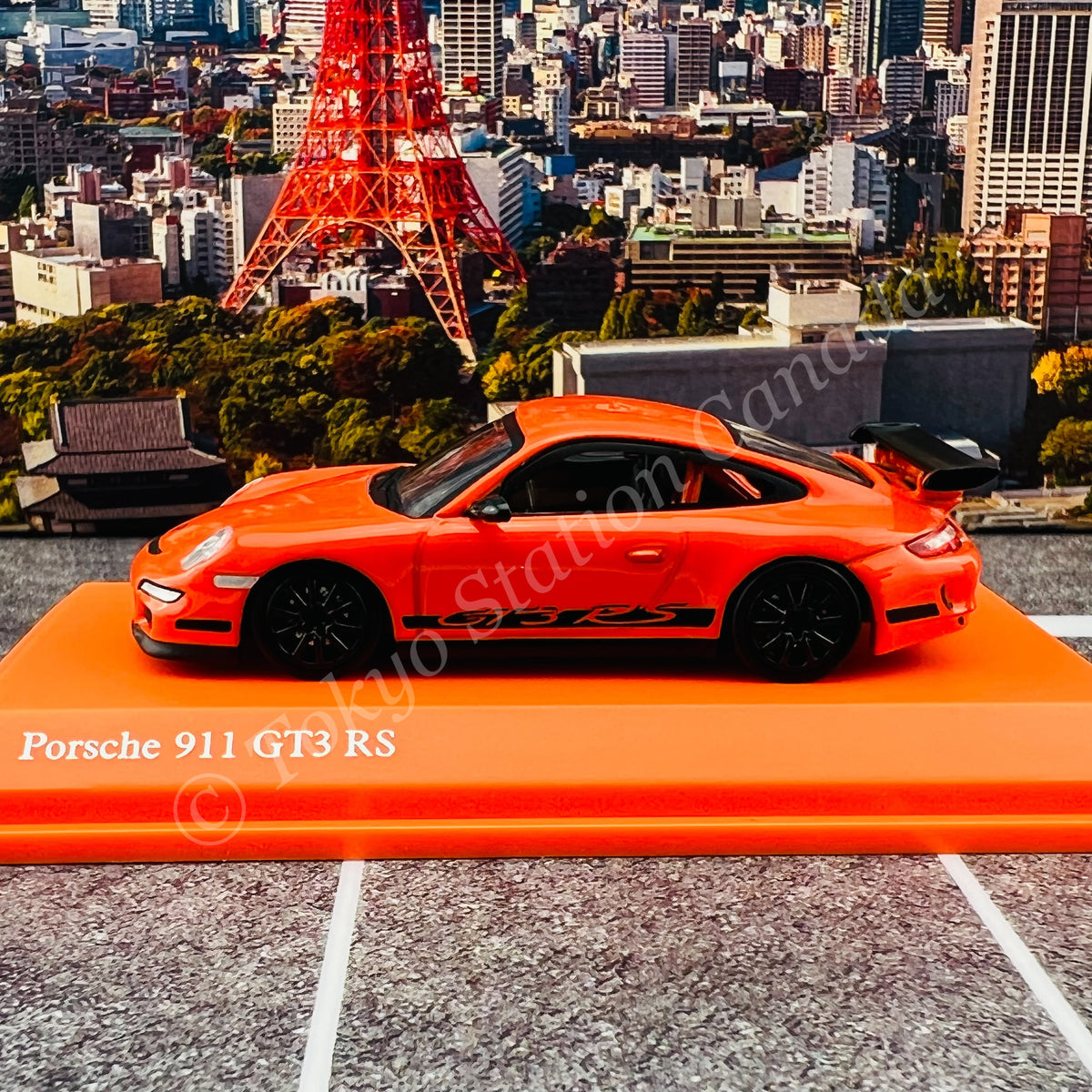 Tarmac Works x MINICHAMPS COLLAB64 1/64 Porsche 911 GT3 RS