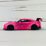MINI GT LIBERTYWALK LB★WORKS Nissan GTR (R35) "WearItPink" Breast Cancer Awareness RHD MGT00054-R