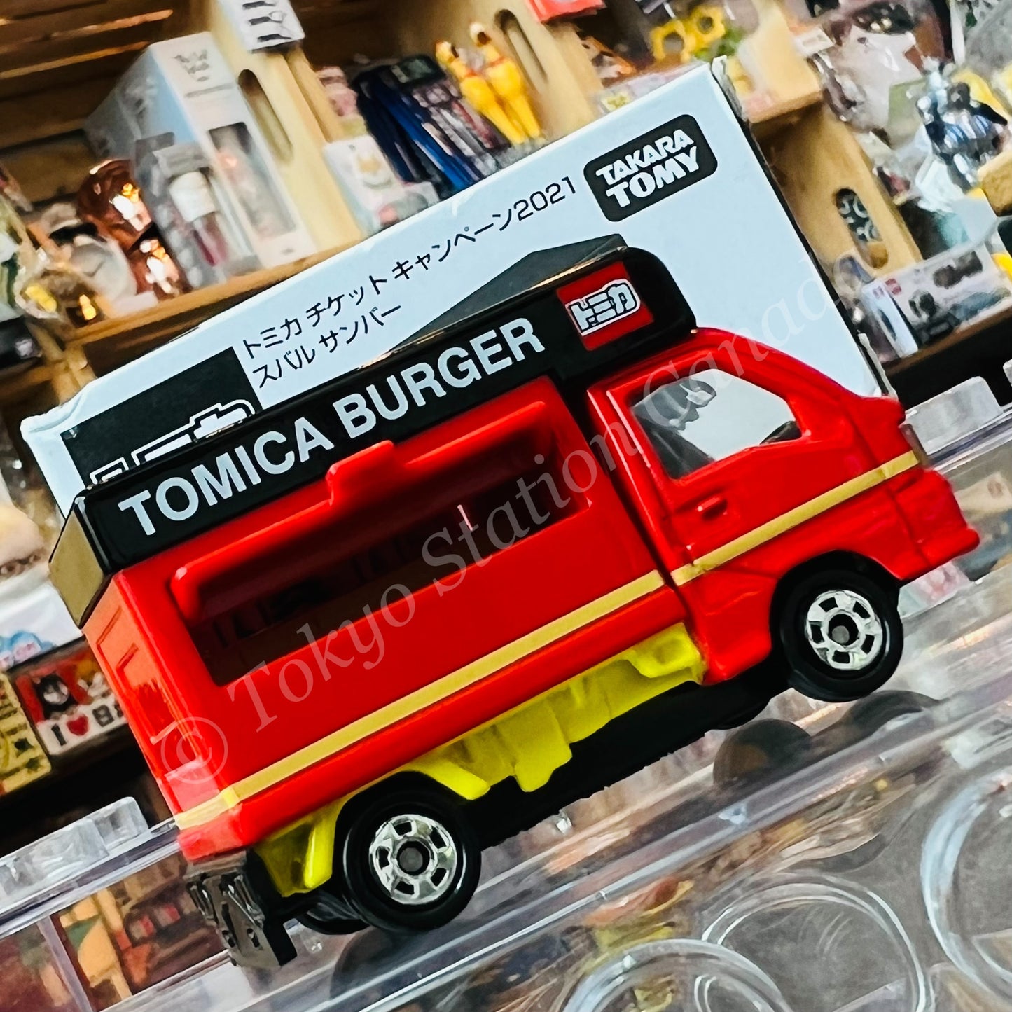 TOMICA TICKET CAMPAIGN 2021 Subaru Samba Burger Truck