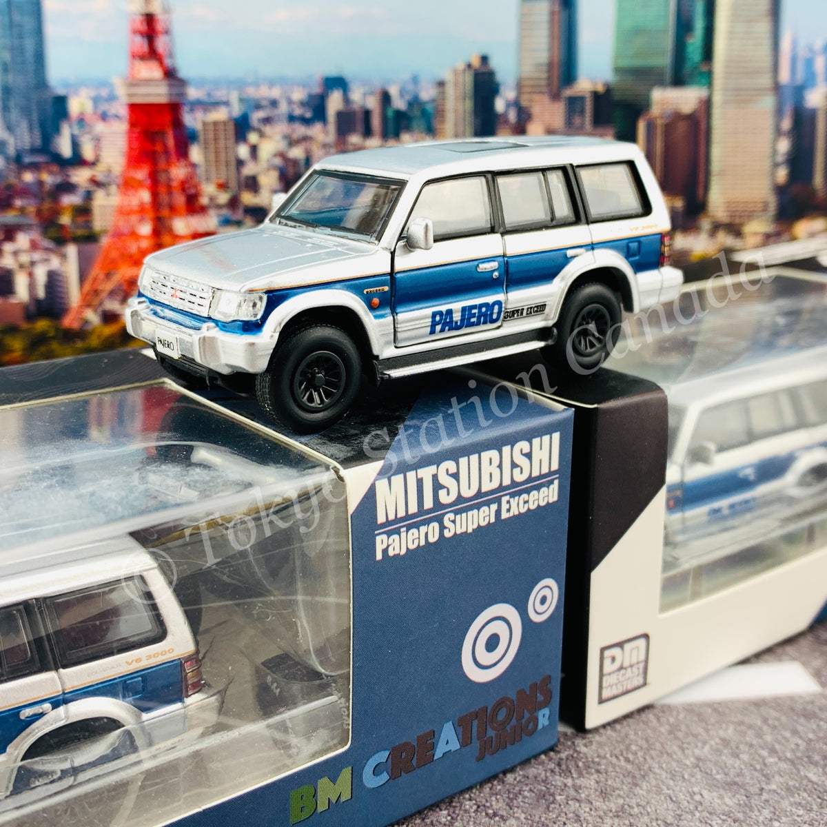 パクリオ bbp BM CREATIONS JUNIOR 1/64 Mitsubishi Pajero Super Exceed