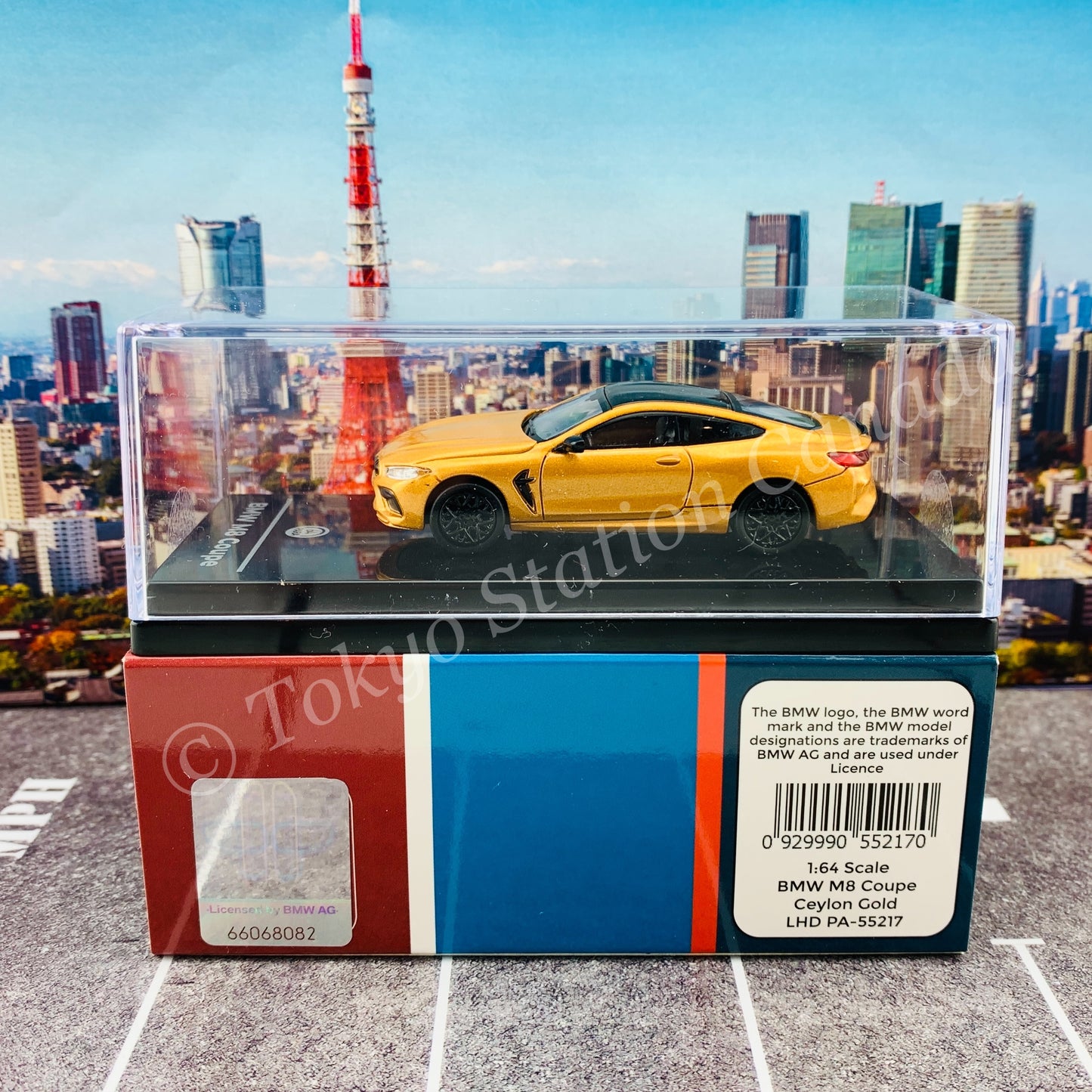 PARA64 1/64 BMW M8 Ceylon Gold LHD PA-55217