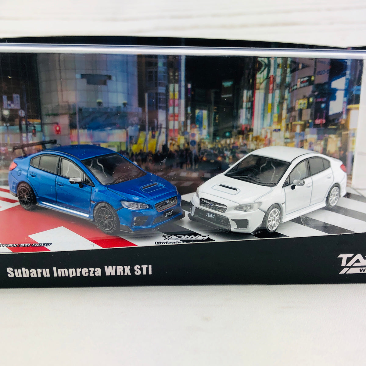 ミニカー TARMAC WORKS WRX STI Final Edition 1/64 Subaru WRX STI EJ20 Final Edition Blue【T64-016-FE
