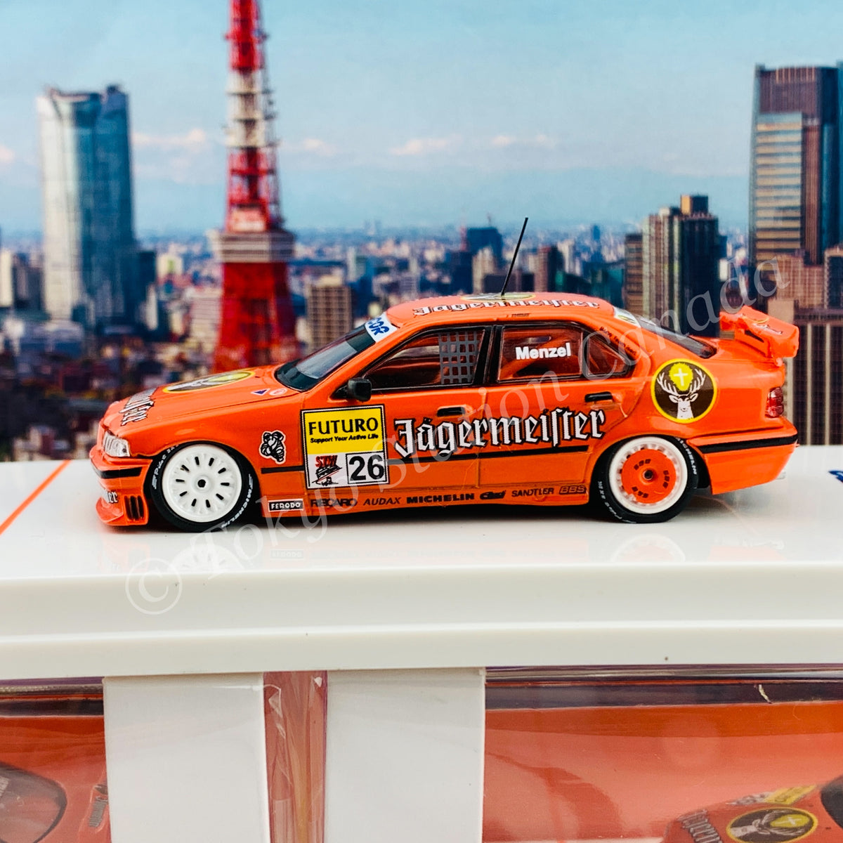 WERK83 1/64 BMW 320i STW Christian Menzel WK83-034b – Tokyo Station