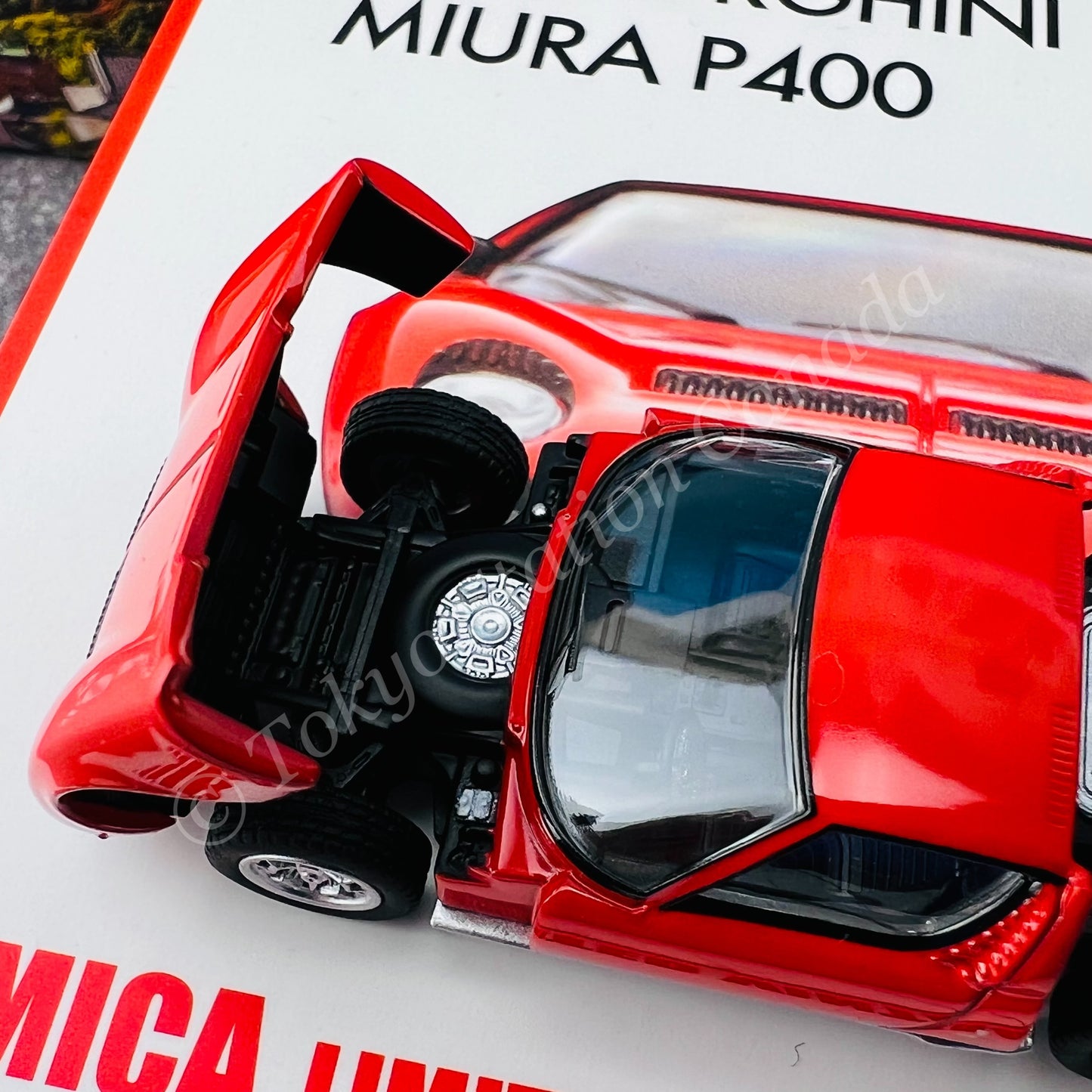 TOMYTEC Tomica Limited Vintage 1/64 LV Lamborghini Miura SV (Red)