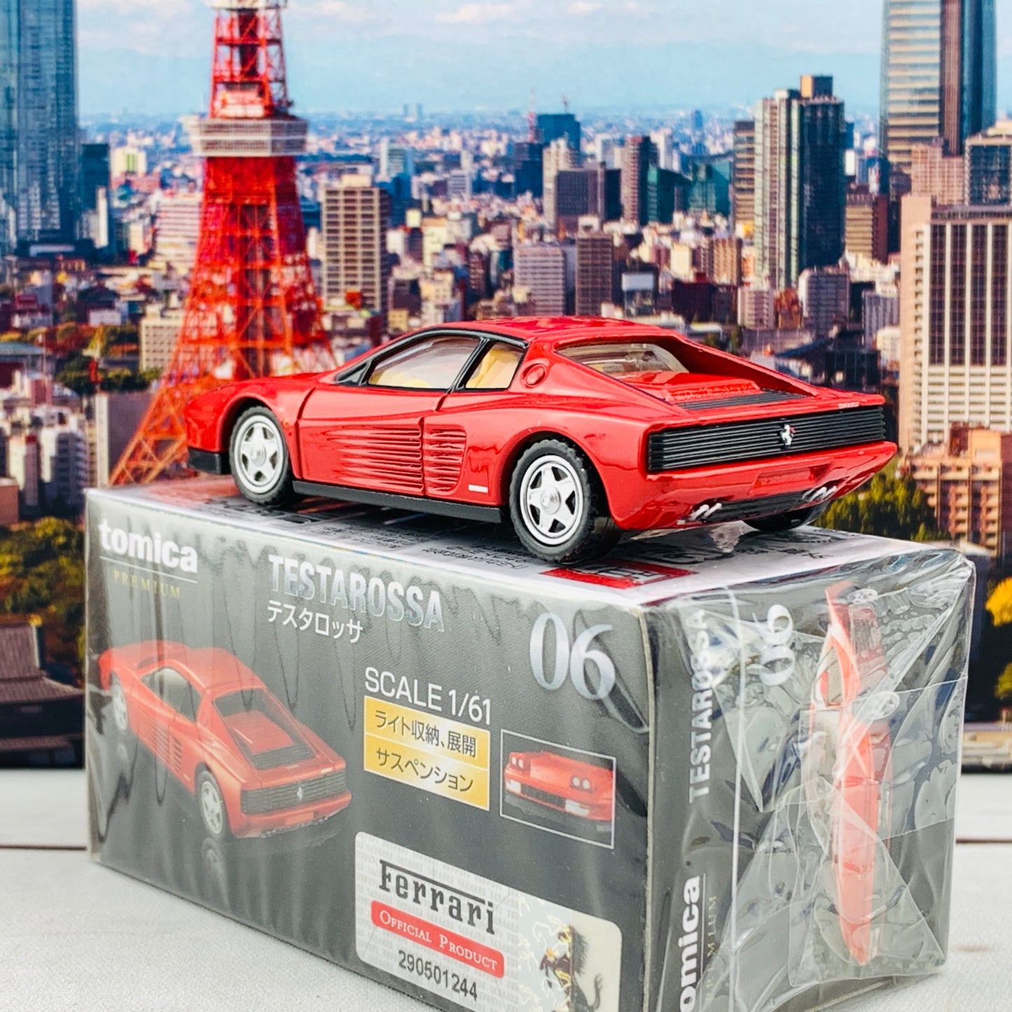 TOMICA PREMIUM 06 TESTAROSSA