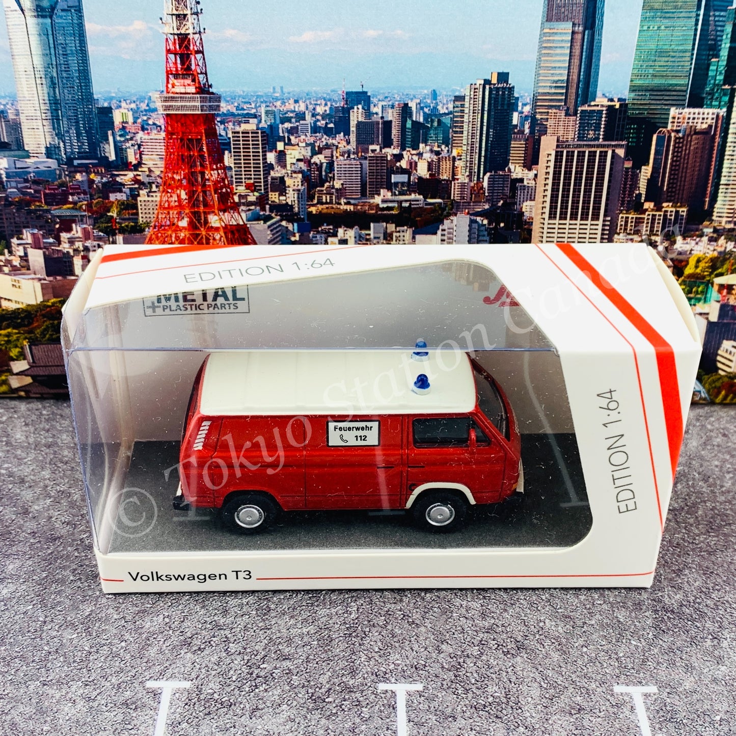 Schuco 1/64 Volkswagen T3 "Feuewehr" 4520279000