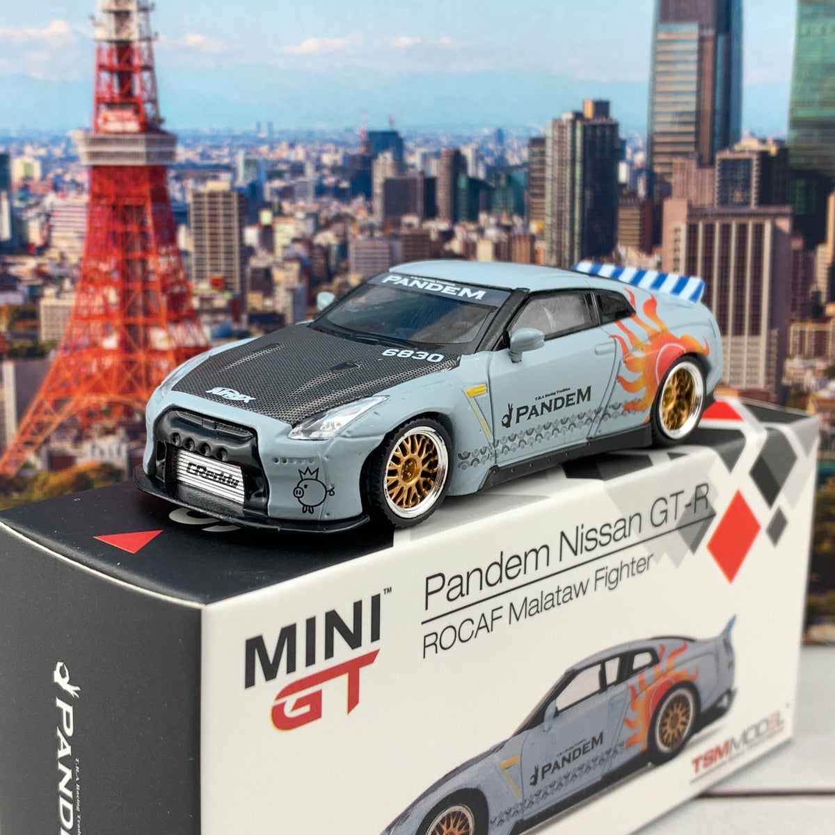 1999台限定PGM PANDEM R35GTR64/1 1999台限定PGM PANDEM R35GTR64/1 PGM 1:64 Nissan GT-R R35