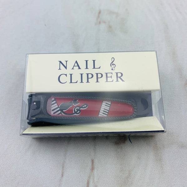 Nail Clipper - Cat and Bang BLACK