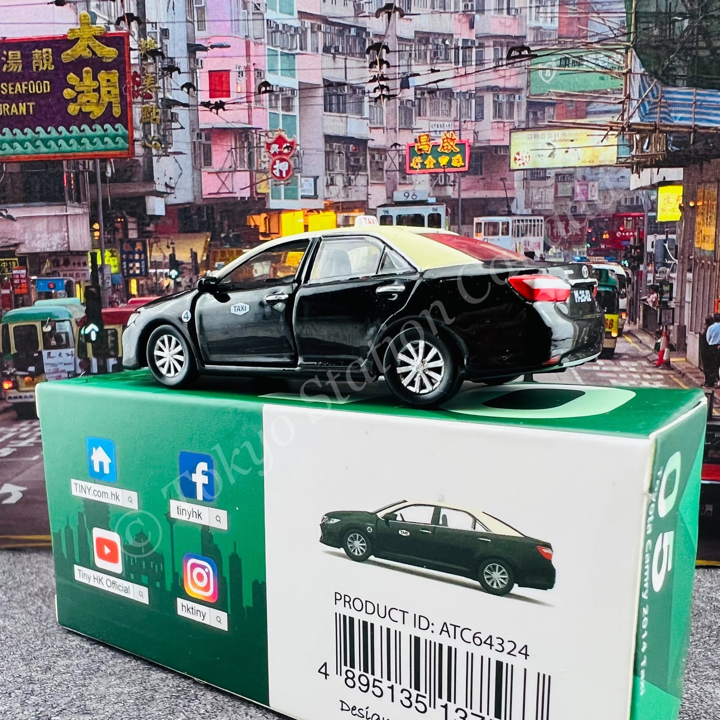 TINY 微影 MC05 Toyota Camry 2014 Taxi Macau ATC64324