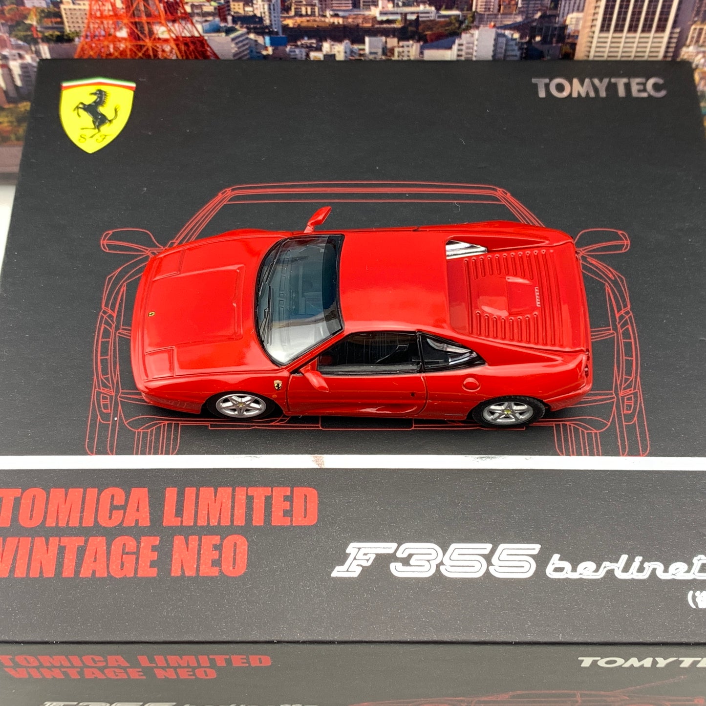 Tomytec Tomica Limited Vintage Neo 1/64 Ferrari F355 Berlinetta (RED)