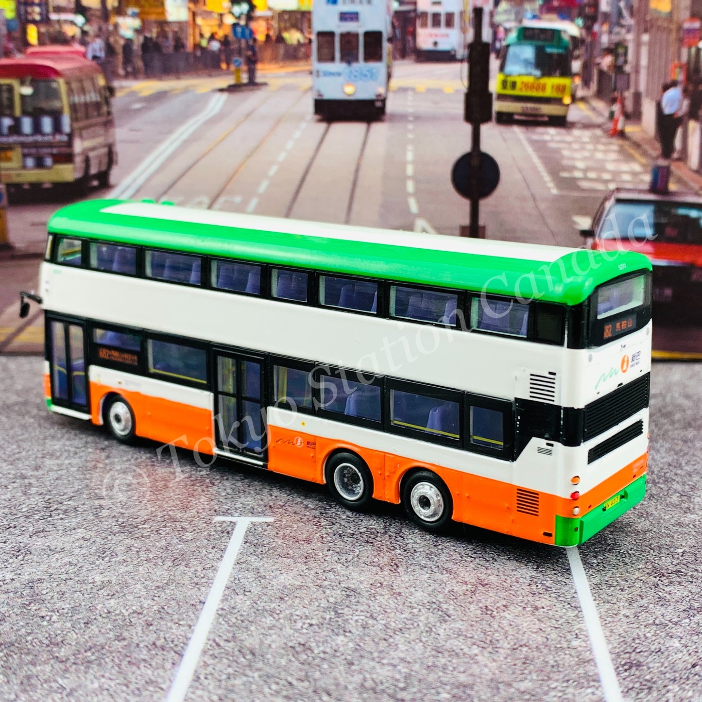Model 1 1/120 新巴 First Bus Volvo B8L 5231 WN4213 @ Ma On Shan 馬鞍山 682 #S33301