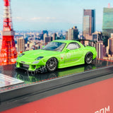 Ignition Model 1/64 Mazda RX-7 (FD3S) RE Amemiya Green Metallic IG1947