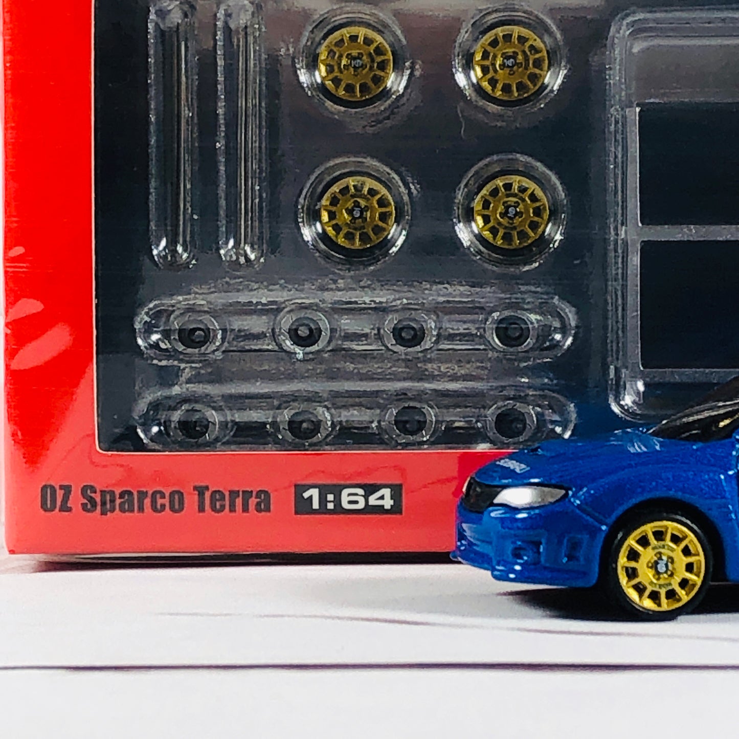 Tarmac Works 1/64 Accessories OZ Sparco Terra Gold Wheel