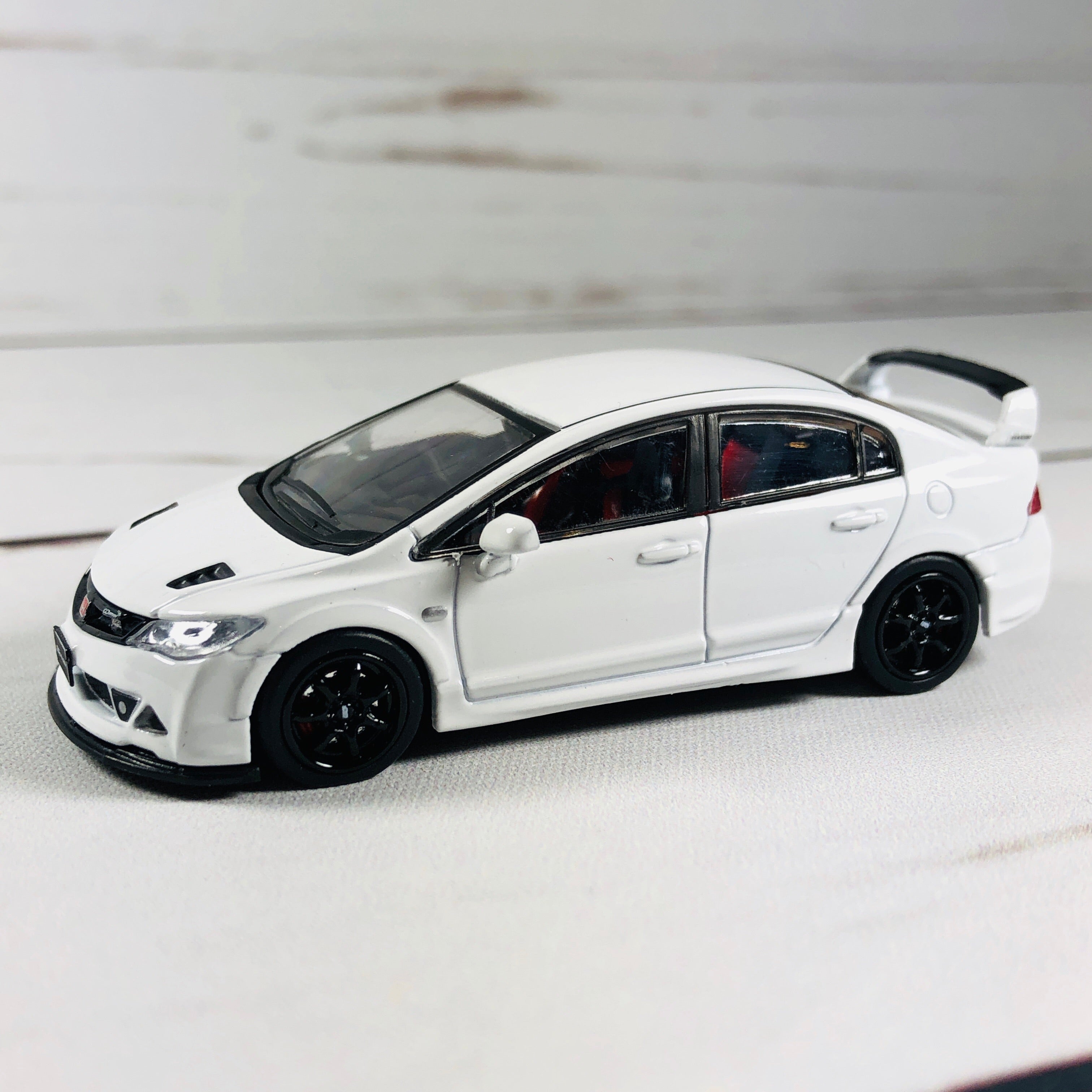 INNO64 HONDA CIVIC FD2 MUGEN RR WHITE Hong Kong Special Edition