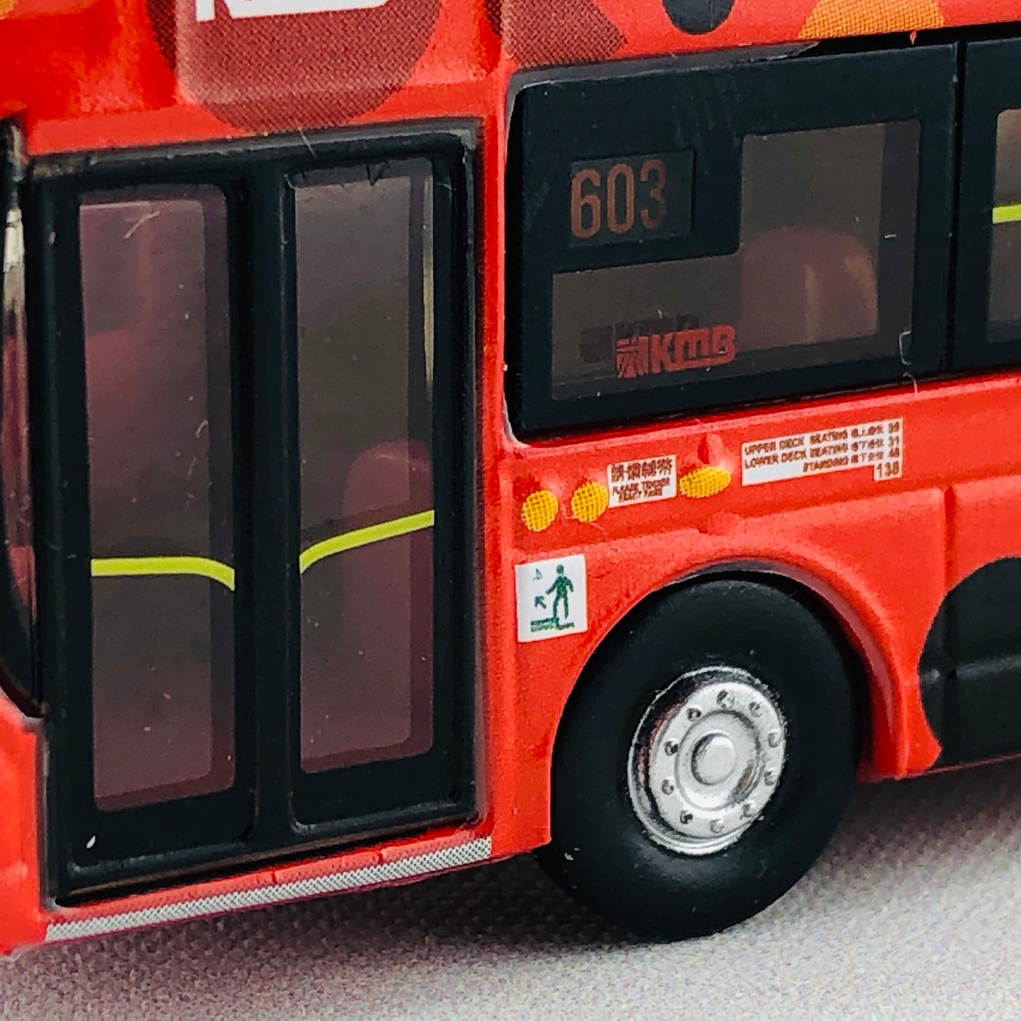 Tiny 142 KMB VOLVO B9TL WRIGHT Year of the Rooster 2017 (Ping Tin 603) 雞年生肖巴士「大雞大利」(平田 603)