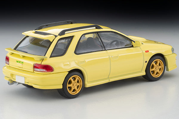 TOMYTEC Tomica Limited Vintage Neo 1/64 Subaru Impreza Pure Sports Wagon WRX STi Ver.VI Limited (Yellow) 1999 LV-N274b