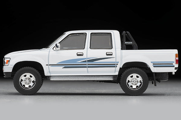 TOMYTEC Tomica Limited Vintage Neo 1/64 TOYOTA HILUX 4WD PICKUP DOUBLE CAB SSR (WHITE) 1991