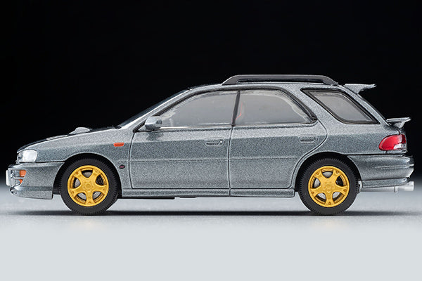 TOMYTEC Tomica Limited Vintage Neo 1/64 Subaru Impreza Pure Sports Wagon WRX STi Version V (Gray) 1998 LV-N281b