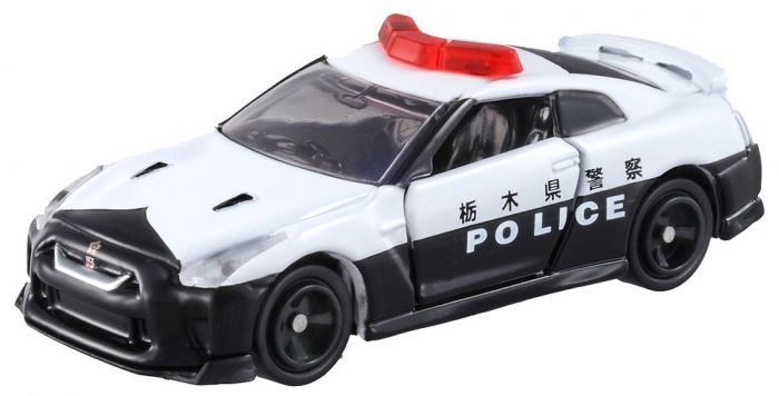 TOMICA NO.105 NISSAN GT-R POLICE CAR Scale 1/62