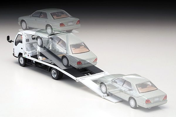 Tomica Limited Vintage Isuzu Elf Hanamidai Automobile Safety Loader Big Wide (White) LV-N191a