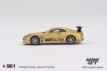 MINI GT 1/64 Toyota Supra (A80) Top Secret GT-300 Top Secret Gold MGT00961-R