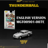 PREORDER MINI GT 1/64 Aston Martin DB5 James Bond “Thunderball” ENGLISH VERSION MGT00901-007E (Approx. Release Date : Q1 2025 subject to manufacturer's final decision)