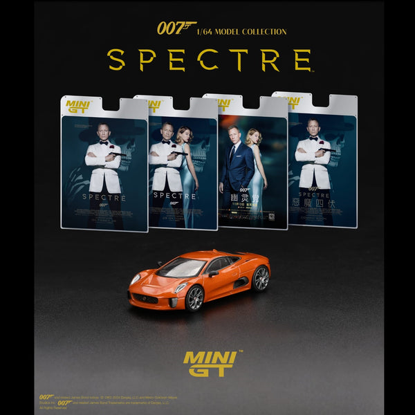 PREORDER MINI GT 1/64 Jaguar C-X75 "Spectre" / English Blister Packaging MGT00903-007E (Approx. Release Date : Q2 2025 subject to manufacturer's final decision)