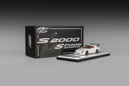 Micro Turbo 1/64 Custom S2000 Spoon Racing - White