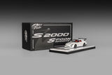 PREORDER Micro Turbo 1/64 Custom S2000 Spoon Racing - White (Approx. Release Date : Q4 2024 subject to manufacturer's final decision)