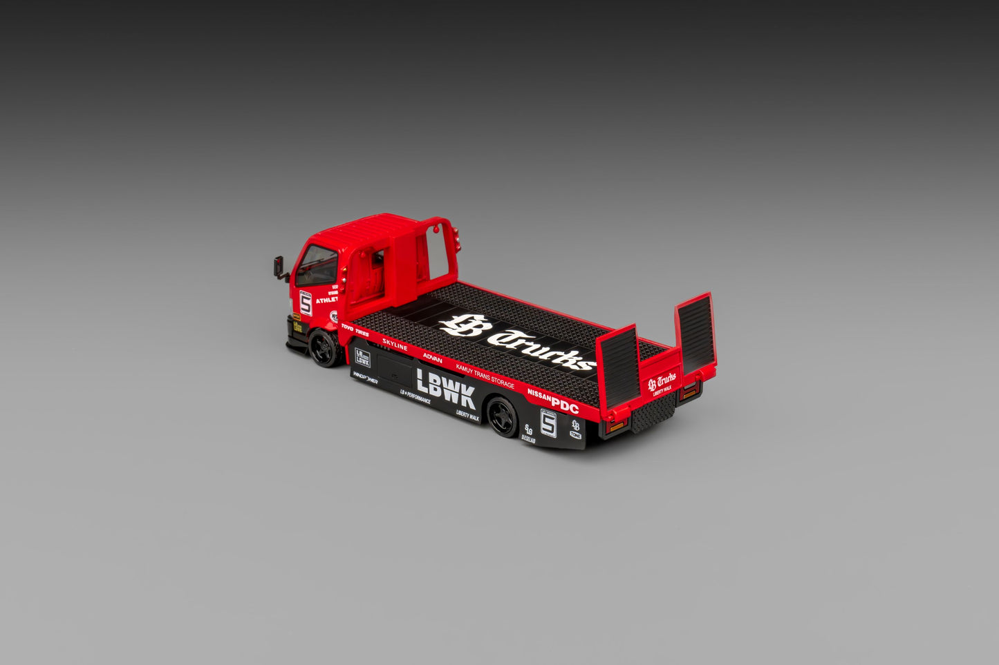 Micro Turbo 1/64 Custom Tow Truck - Super Silhouette