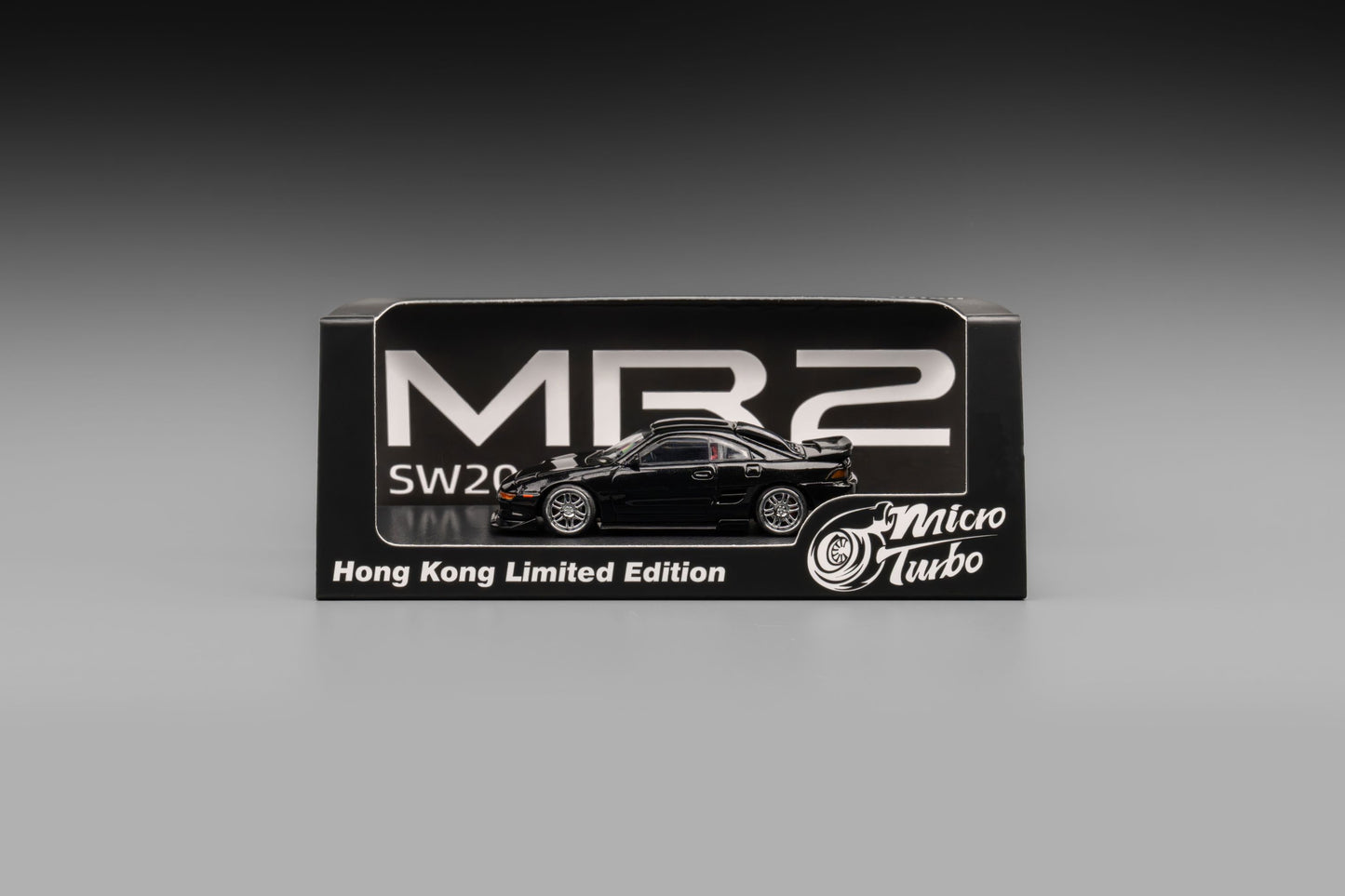 Micro Turbo 1/64 MR2 SW20 Hong Kong Limited Edition - Metallic Black