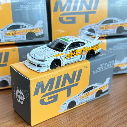 MINI GT 1/64 Nissan LB Super Silhouette S15 SILVIA #23 2022 Goodwood Festival of Speed MGT00618-R