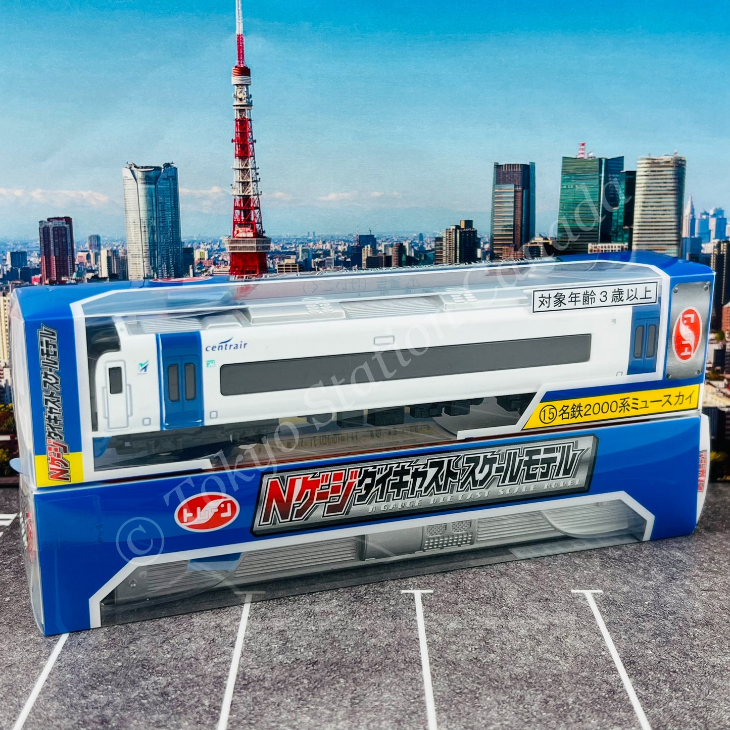 TRANE N Scale Train No. 15 Meitetsu Mu Sky