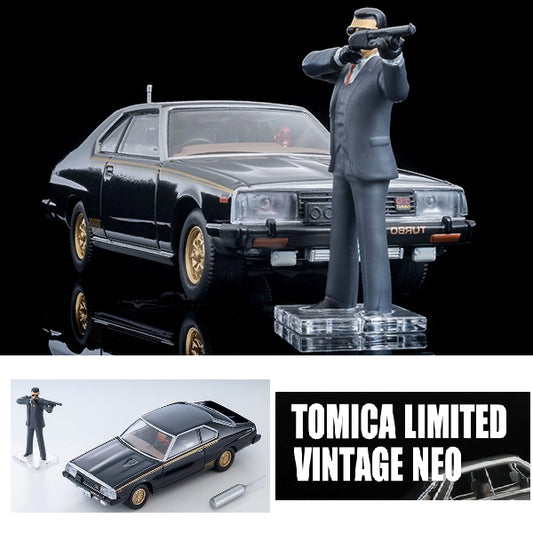 PREORDER TOMYTEC TLVN 1/64 LV-N Movie Stars 03 Seibu Keisatsu Machine X Daimon Keisuke Figure Included (Approx. Release Date : AUG 2026 subject to manufacturer's final decision)