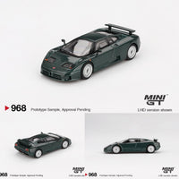 PREORDER MINI GT 1/64 Bugatti EB110 GT Verde Scuro MGT00968-L  (Approx. Release Date : Q2 2025 subject to manufacturer's final decision)